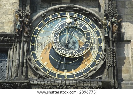 Astronimic clock in  Praha, Czech Republic