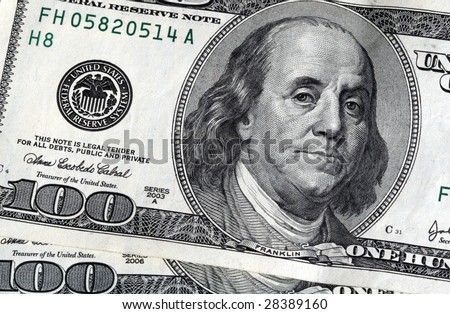 American One Hundred Dollar Bills