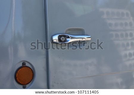 car door lock and handle