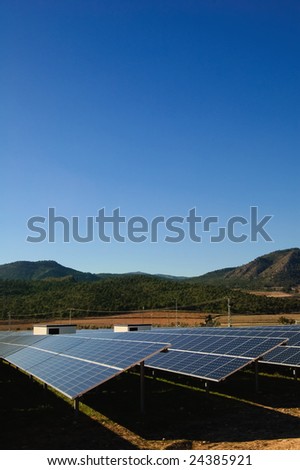 solar power plant spain. solar power plant spain. stock