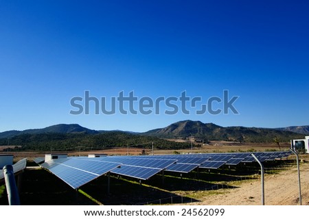 solar power tower plant. ps20 solar power tower. solar