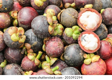 Mangosteen Is A Large Fruit Trees Prefers Humid The Optimum Temperature Range Of 25 30 A A A A C Relative Humidity Of About 75 85 Stock Images Page Everypixel