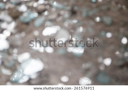 blurred shards of glass for backgrounds and overlays