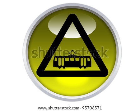 Tram Crossing Ahead