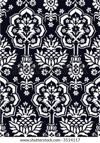 wallpaper patterns floral. stock vector : floral pattern