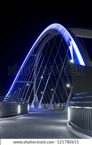 MINNEAPOLIS, MINNESOTA - NOVEMBER 20: Lowry Avenue bridge on November 20, 2012 in Minneapolis. The 1600-foot span replaces the 1905 bridge and includes a storm water management system.