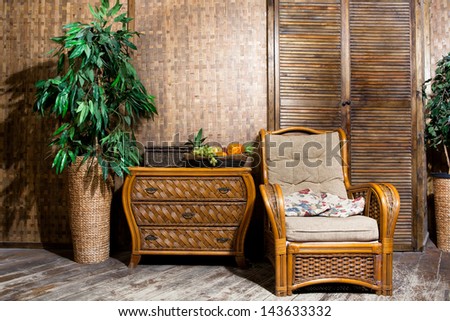 wicker furniture  wicker furniture interior room