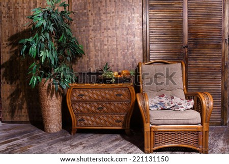 wicker furniture  wicker furniture interior room