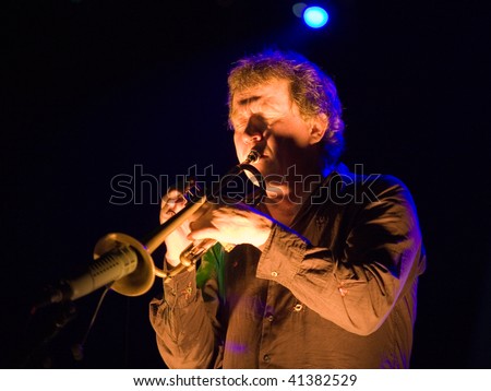 BUDAPEST - NOVEMBER 21: Nils Petter Morvaer performs on stage at Millenaris November 21, 2009 in Budapest, Hungary
