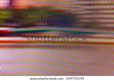 Plasma TV screen