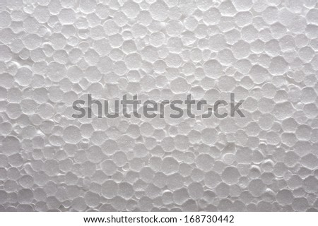 Polystyrene foam board use for background.