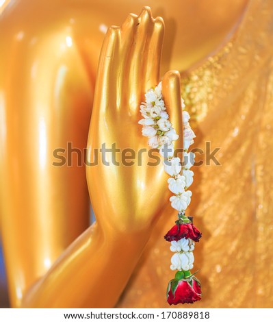 Hand of Buddha garlands