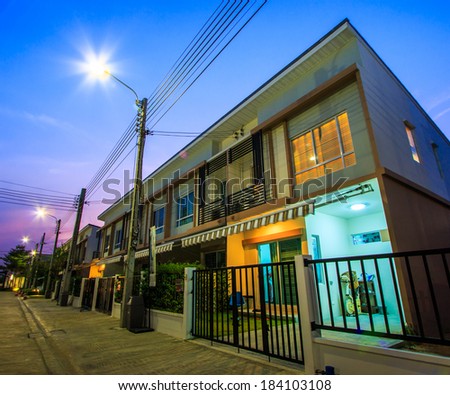 Townhome - Townhouse Twilight