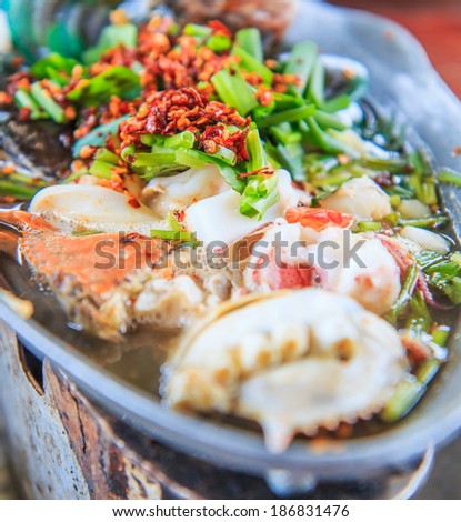 Soup -Tom Yum Seafood Thailand Food