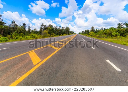 asphalt road - highway