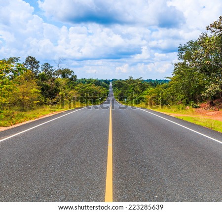 asphalt road - highway