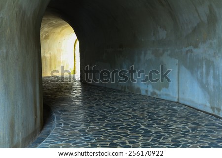 Walkway tunnel,Underground tunnels
