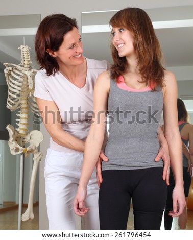 A Physiotherapy of a Patient with hip Problems