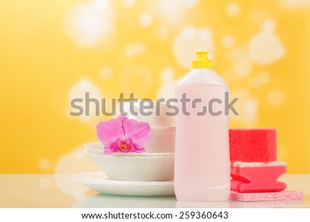 Sponges for washing dishes, flower and cleaner