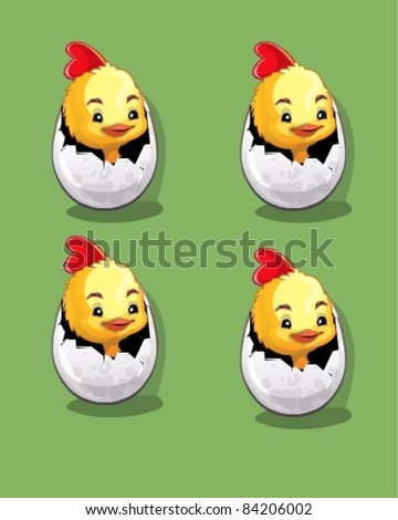 Hatched Egg Cartoon