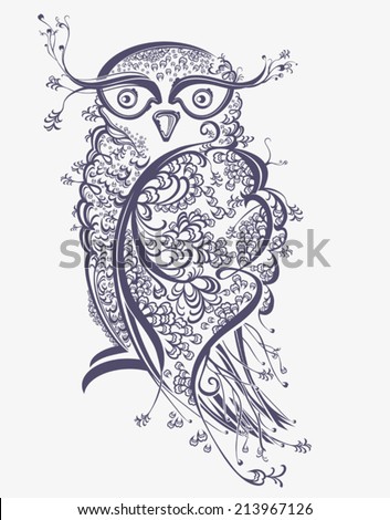 Owl Beautiful graphics illustration Owl Beautiful graphics illustration