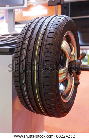 Balanced of a tire, Wheel, tire.