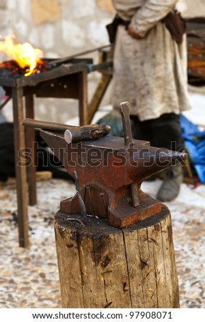 Blacksmith, forge.