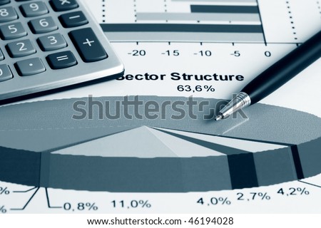 Stock market sector structure.