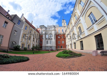Vilnius University. Vilnius University is the oldest university in the Baltic states and one of the oldest in Eastern Europe. The courtyard of the observatory.