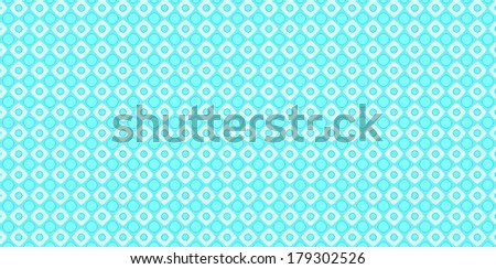 Light blue abstract fractal background in high resolution with a detailed simple geometric pattern consisting of a grid of squares with circles inside them