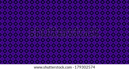 Dark purple and black abstract fractal background in high resolution with a detailed simple geometric pattern consisting of a grid of squares with circles inside them