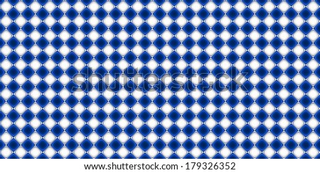 Dark blue and white abstract fractal background in high resolution with a detailed simple geometric pattern consisting of a grid of diamond shapes and circles, all interconnected in a grid.