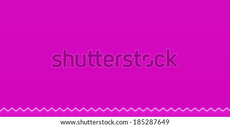Simple pink background with a detailed light pink wavy pattern at the bottom