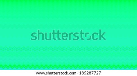 Simple cyan background with a detailed cyan and green wavy pattern