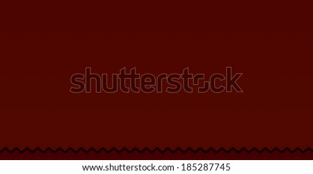 Simple dark brown background with a detailed very dark brown wavy pattern at the bottom