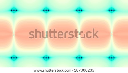 Abstract high resolution cyan and pink grid ladder-like background with four decorative pillars and eight blue centers, all interconnected with each other