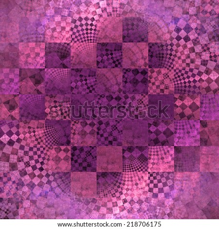 Abstract fractal chess wallpaper with a detailed spiraling pattern in the center, all light and dark pink