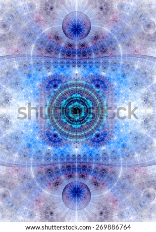 Abstract pastel colored detailed blue,pink,purple background with a detailed decorative pattern on it