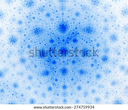 Abstract light pastel blue background with spherical round pattern made out of small spheres