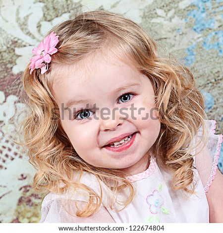Beautiful Little Girl - Head Shot - Taken closeup