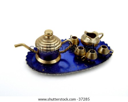 Copper Tea Set