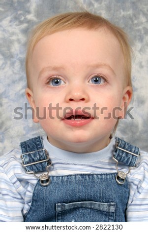 Little Boy taken closeup - Head Shot