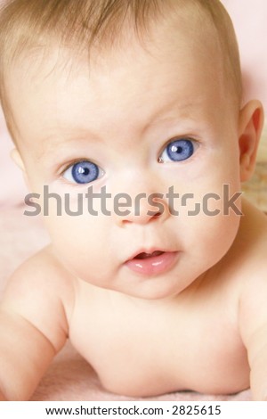 blue eyes. closeup with lue eyes