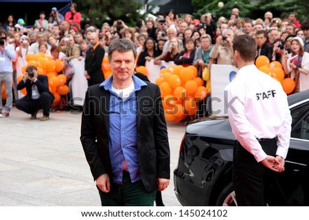 KARLOVY VARY - JUNE 28: Film director Michel Gondry arrived to present the film \