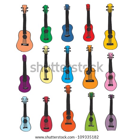 Ukulele Vector