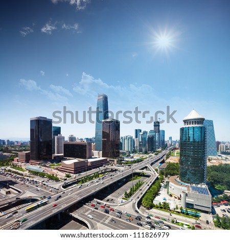 Landscape Of Modern City ,Beijing