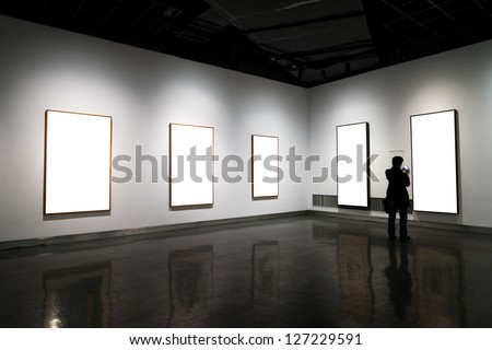Empty Gallerys In Museum