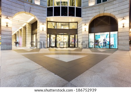 exterior of Shopping Center