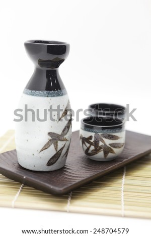 traditional japan and china wine set