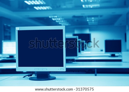 computer in lab